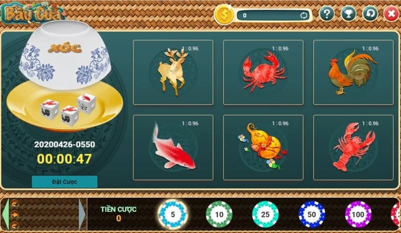 Luật chơi bầu cua phù hợp mọi đối tượng